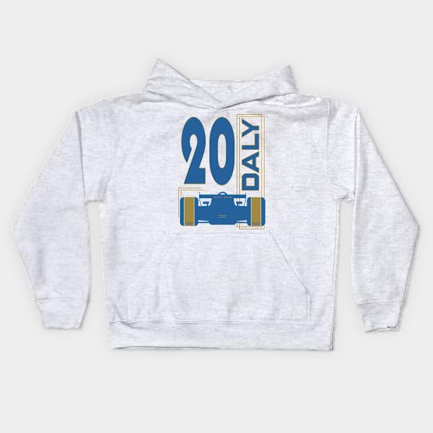 Conor Daly 2023 Kids Hoodie by SteamboatJoe